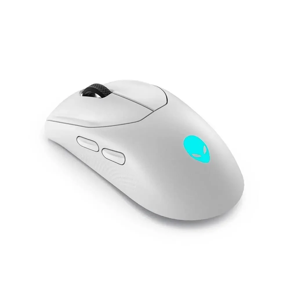 Alienware Tri-Mode AW720M Wireless Gaming Mouse, Optical Sensor, Lunar Light